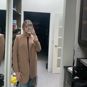 Stella McCartney Camel Coloured Pea Coat